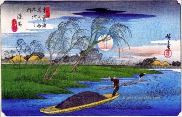 seba Utagawa Hiroshige Ukiyoe Ölgemälde